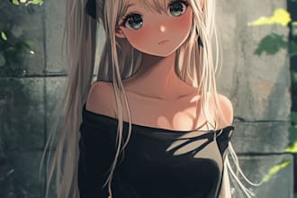 create a anime character