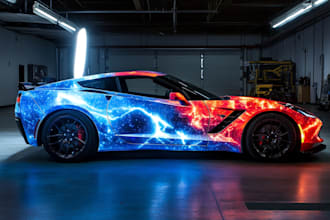 design vehicle wrap and truck decals
