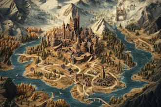create the map of your fantasy world
