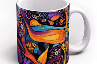 make coffee mug design, custom mug design