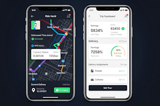 build a driver app for ride hailing or delivery business