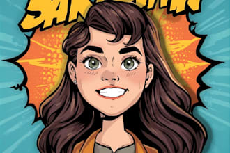 create comics and cartoon illustrations