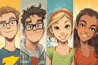 draw a cartoons comics