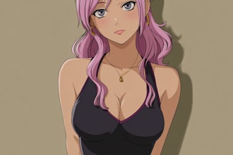 draw anime character for you