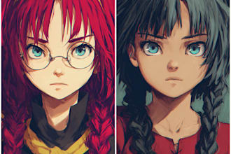 do an anime or comic character