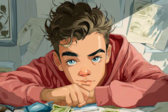 make character cartoon and comics