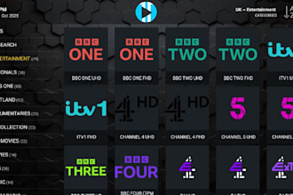 rebrand latest xciptv, tivimate, with name, logo, background and control panel