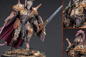 professionally paint your warhammer, dnd, tabletop, and custom models