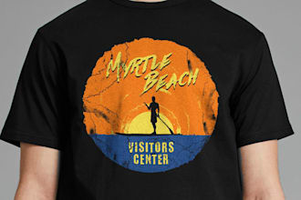 design a stunning adventure and beach vacation logo
