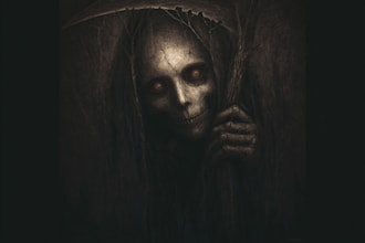 do dark fantasy art illustrations in a painterly style