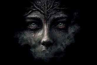 paint horror or urban fantasy art