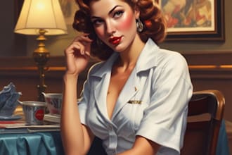 do a pin up girl and pin up girl