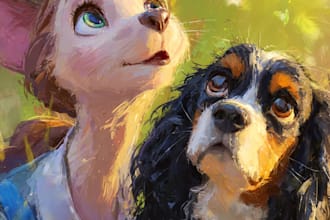 do unique disney pet portrait