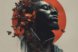 design album or single cover art