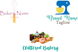 design bakery,sweet, cupcake or cookies logo