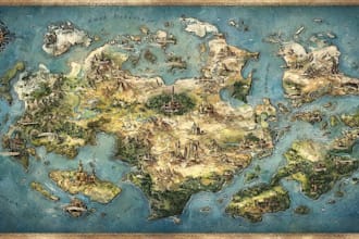do fantasy map design