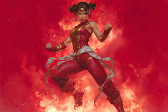 superhero character for comics