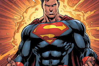 draw you dc or marvel style comic book and superhero