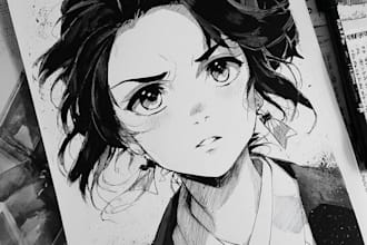 draw an amazing anime art