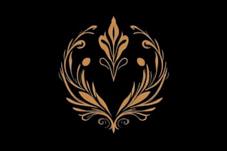 design elegant logo, feminine and luxury