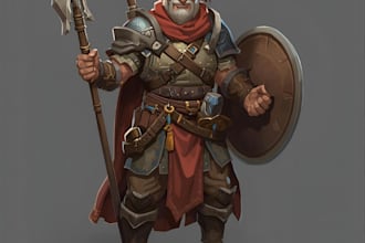 dnd character art and dnd character art