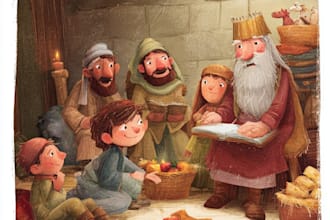 draw christmas kids book illustrations and kids cover illustration