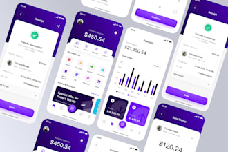 do mobile app design, mockup design for IOS and android in figma