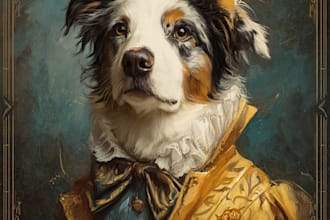 design custom disney pet portrait