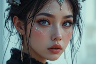 custom nsfw character illustration elegant  detailed