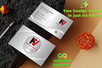 design a modern business card design