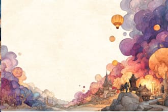 draw fantasy art, watercolor characters scenes and dnd party