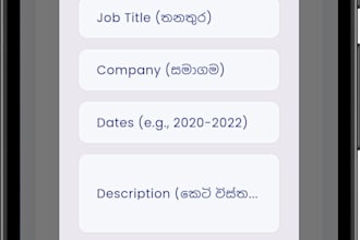 develop a custom CV and resume builder app in flutter