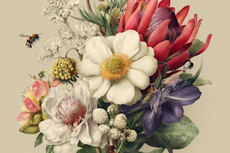 desing your ideal botanical illustration