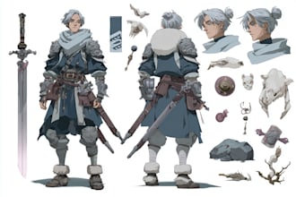 create a fabulous dnd character art