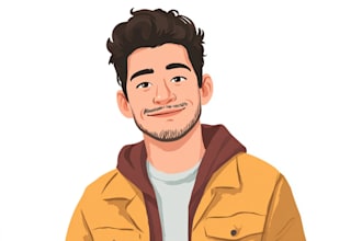 create  detailed vector portrait