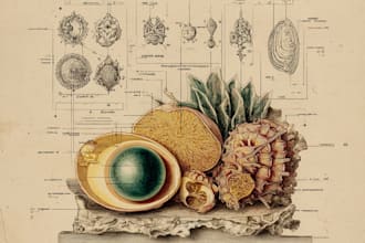 do scientific diagrams and illustrations for you
