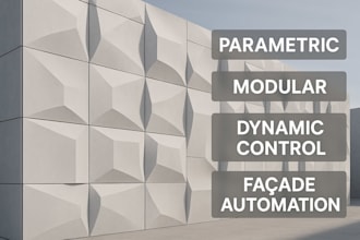 create dynamic panel and facade systems for architectural use