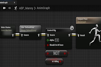 build unreal engine blueprint system, ai behavior and gameplay mechanics