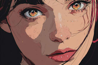 create realistic digital portrait illustration