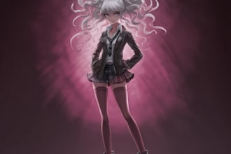 design custom danganronpa style character