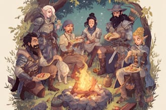 do your dnd and dnd party character