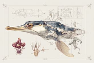 design scientific, medical, educational illustration for you