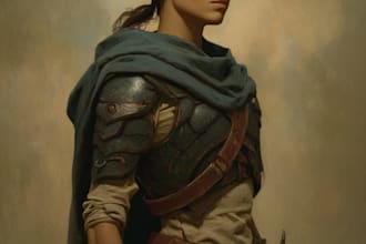 draw semi realistic fantasy character designs