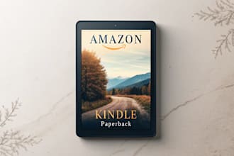 design kindle paperback for amazon book cover design