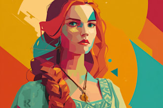 draw retro vintage cartoon illustration