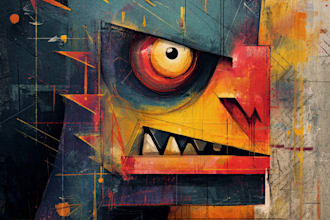 do illustration expresionism art, graffity, abstract