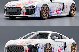 make eye catching your car and vehicle wrap design