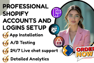 setup shopify accounts and login kwikpass lucent hook lockpro bss b2b lock hiko