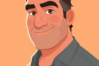 do an portrait into cartoon disney