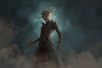 fantasy horror and fantasy horror character